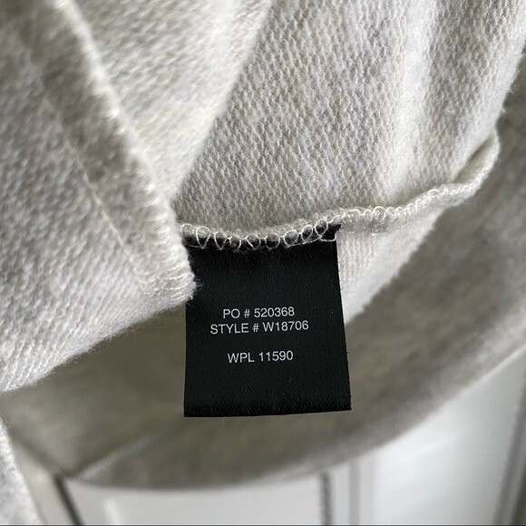 Oregon Coastal Hoodie Sweatshirt Pacific City, OR Oatmeal with Pockets Sz Medium - Picture 6 of 7